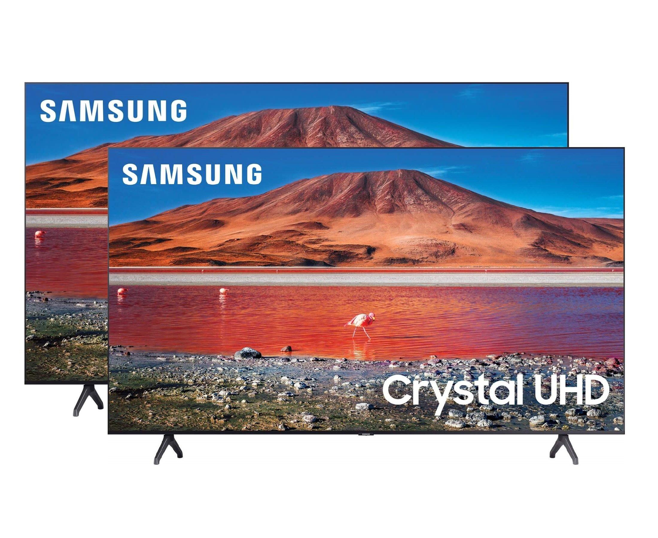 Rent to Own Samsung Electronics 2 TV Bundle 55" Class & 50" Class 4K